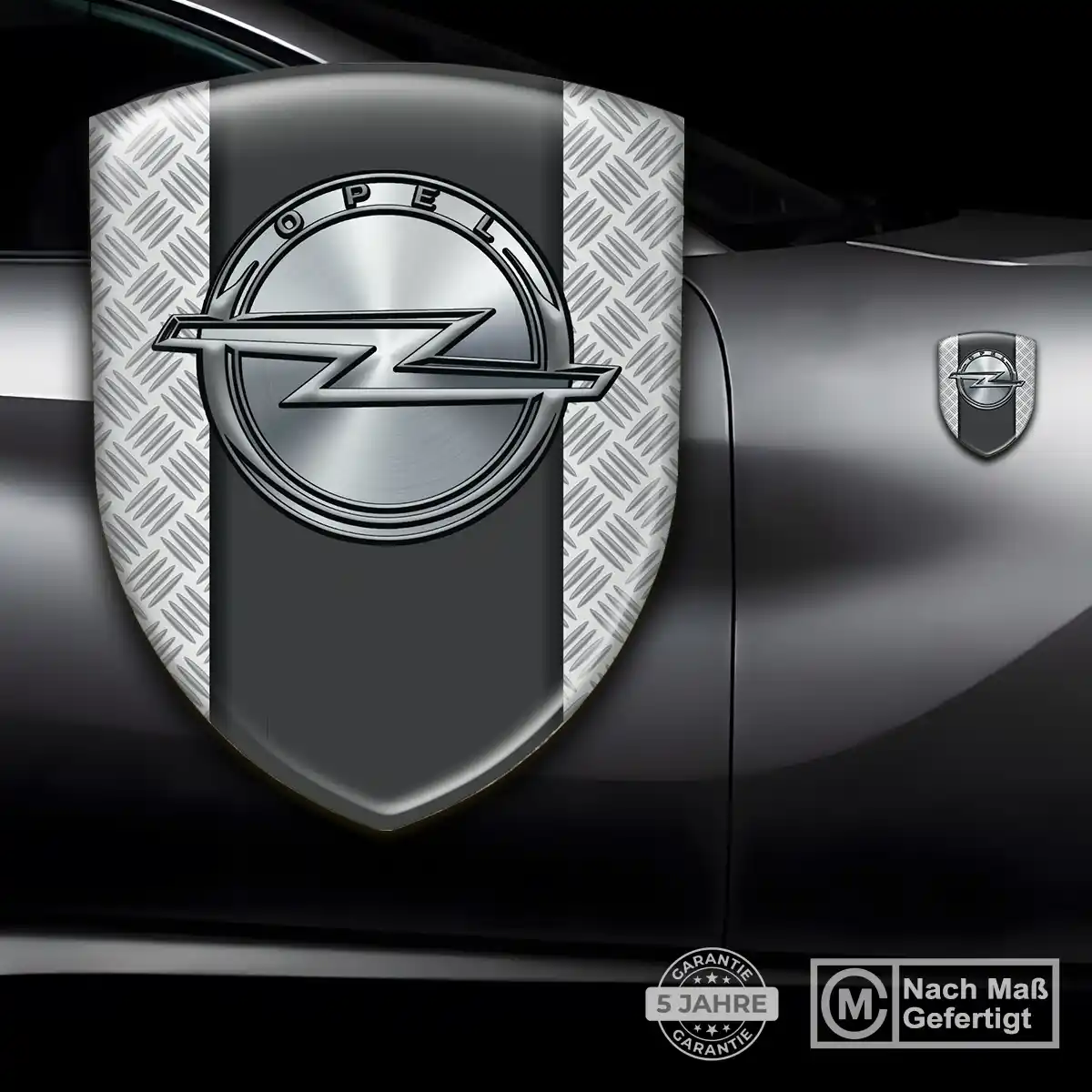 Opel Aufkleber Emblem Wappen Edles Design