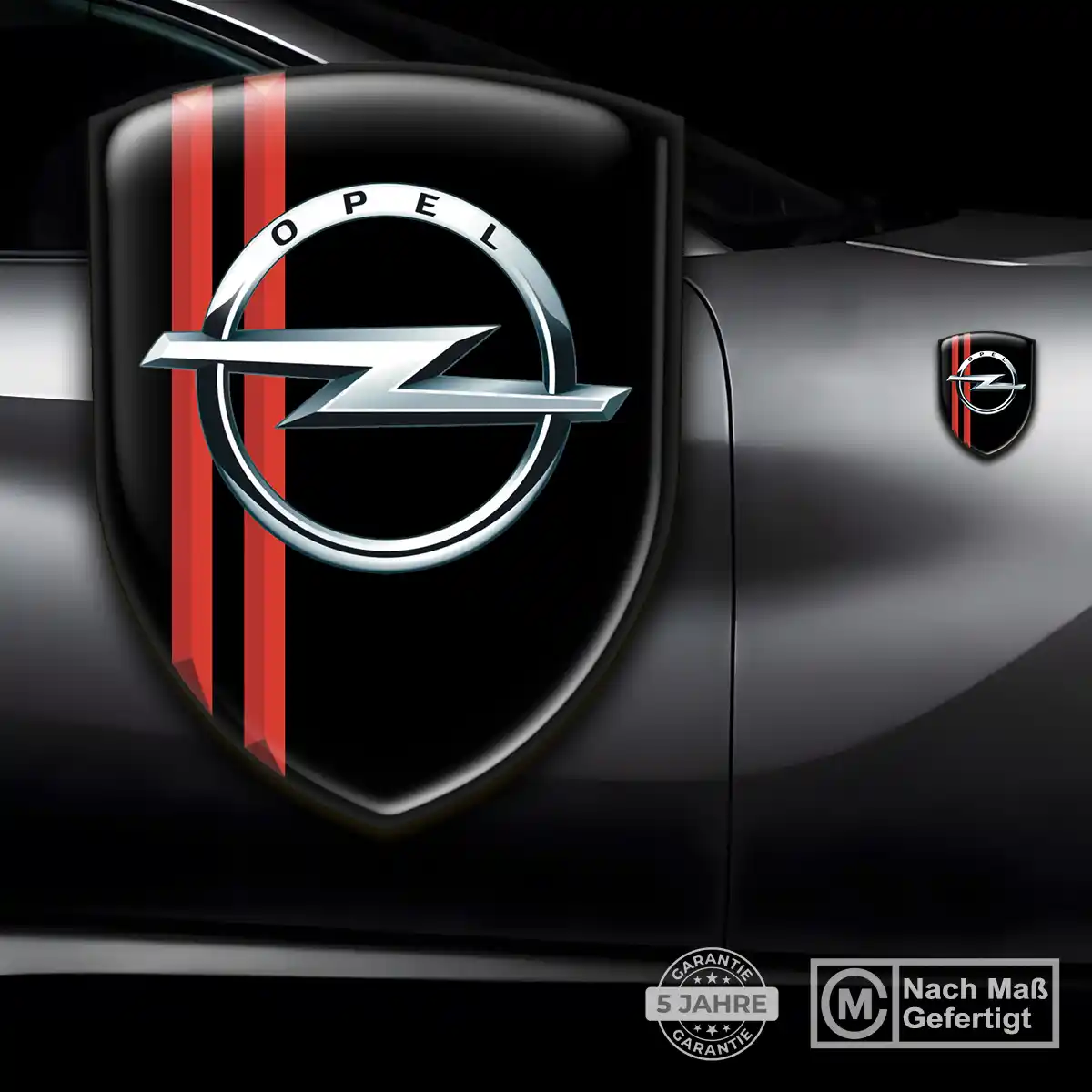 Opel Aufkleber Emblem Wappen Hochwertiges Harz