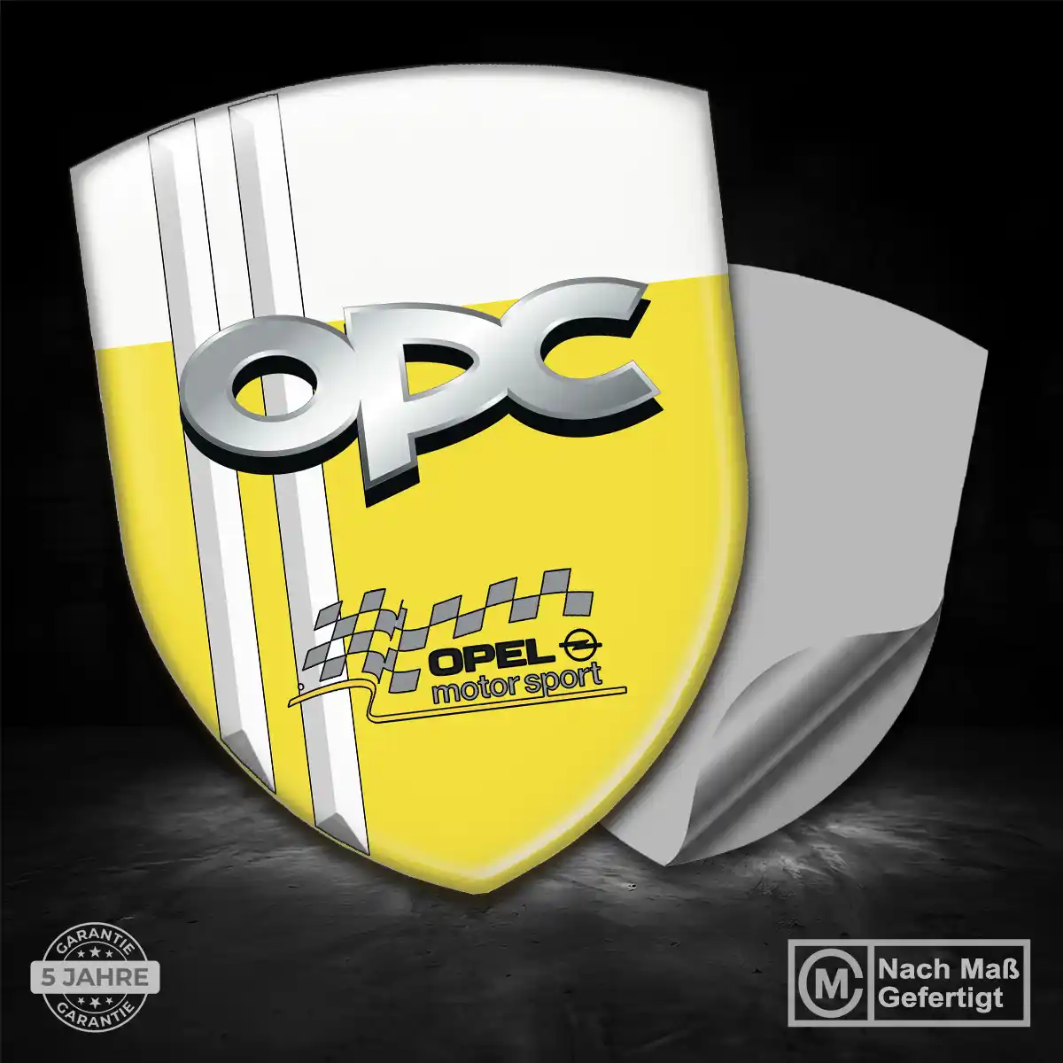 Opel Aufkleber Emblem Wappen Interieurdesign