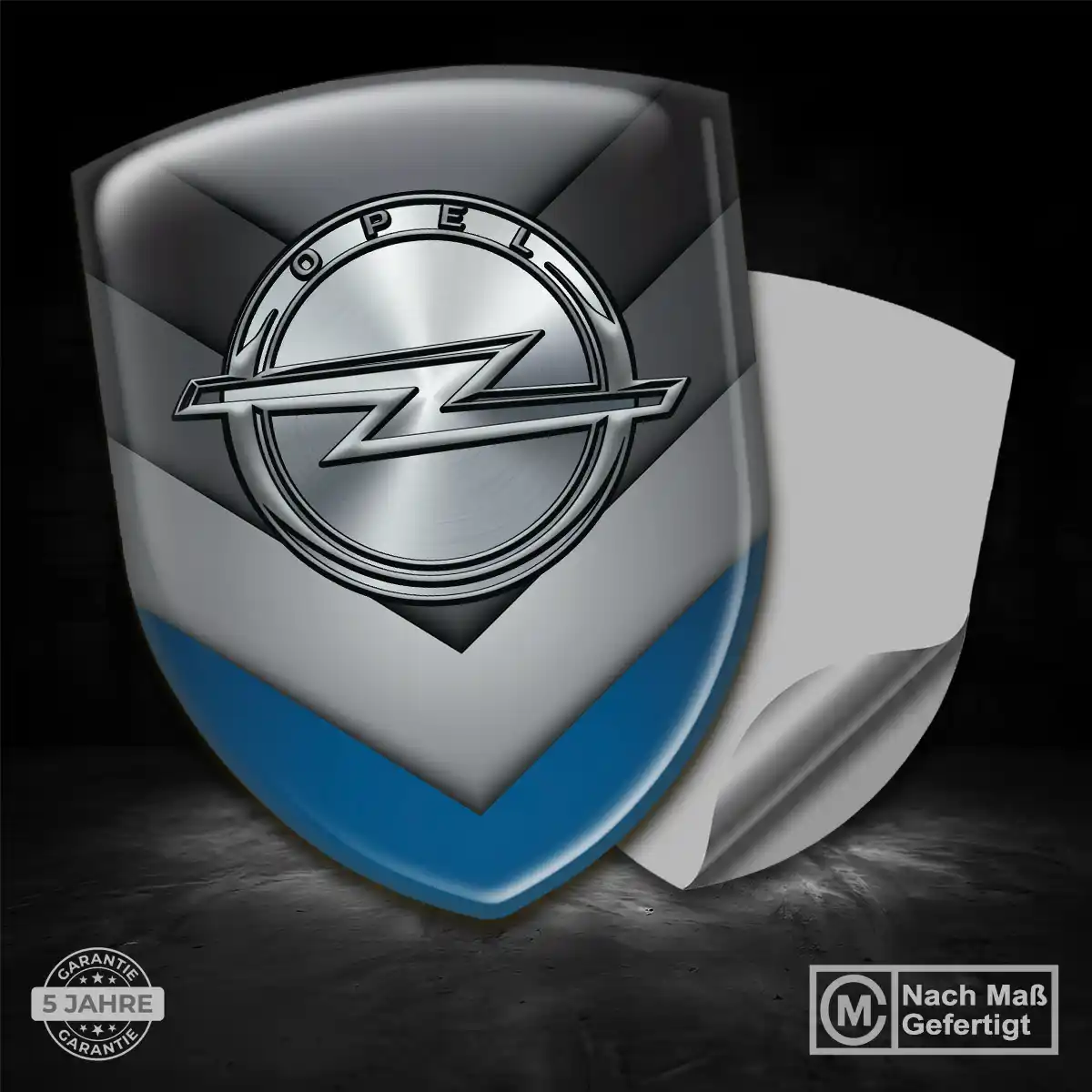 Opel Aufkleber Emblem Wappen Stilvolles Design