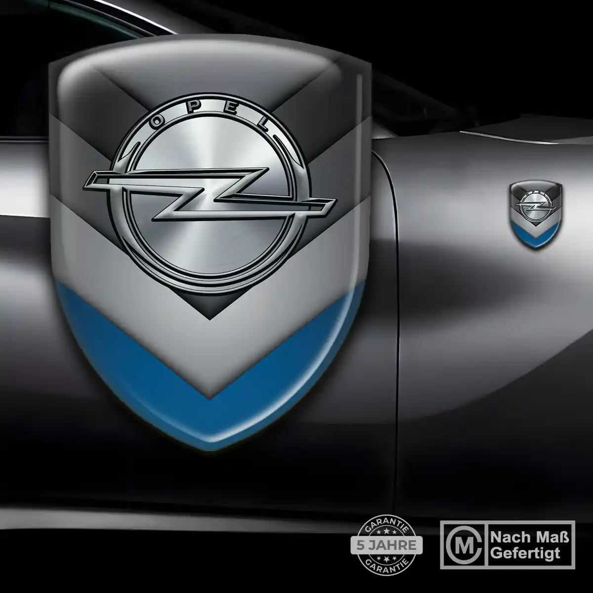 Opel Aufkleber Emblem Wappen Stilvolles Design