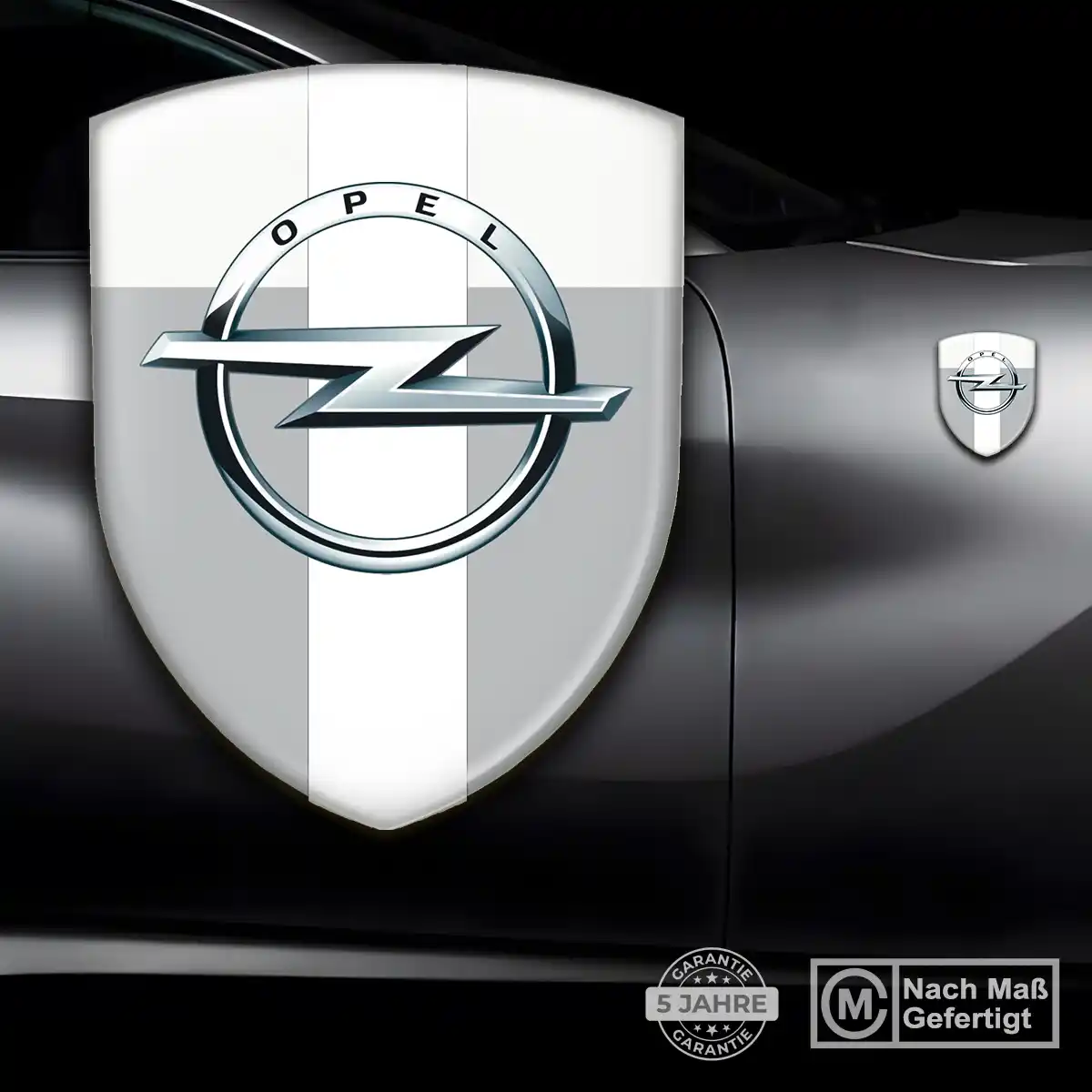 Opel Aufkleber Emblem Wappen Tuningfahrzeug