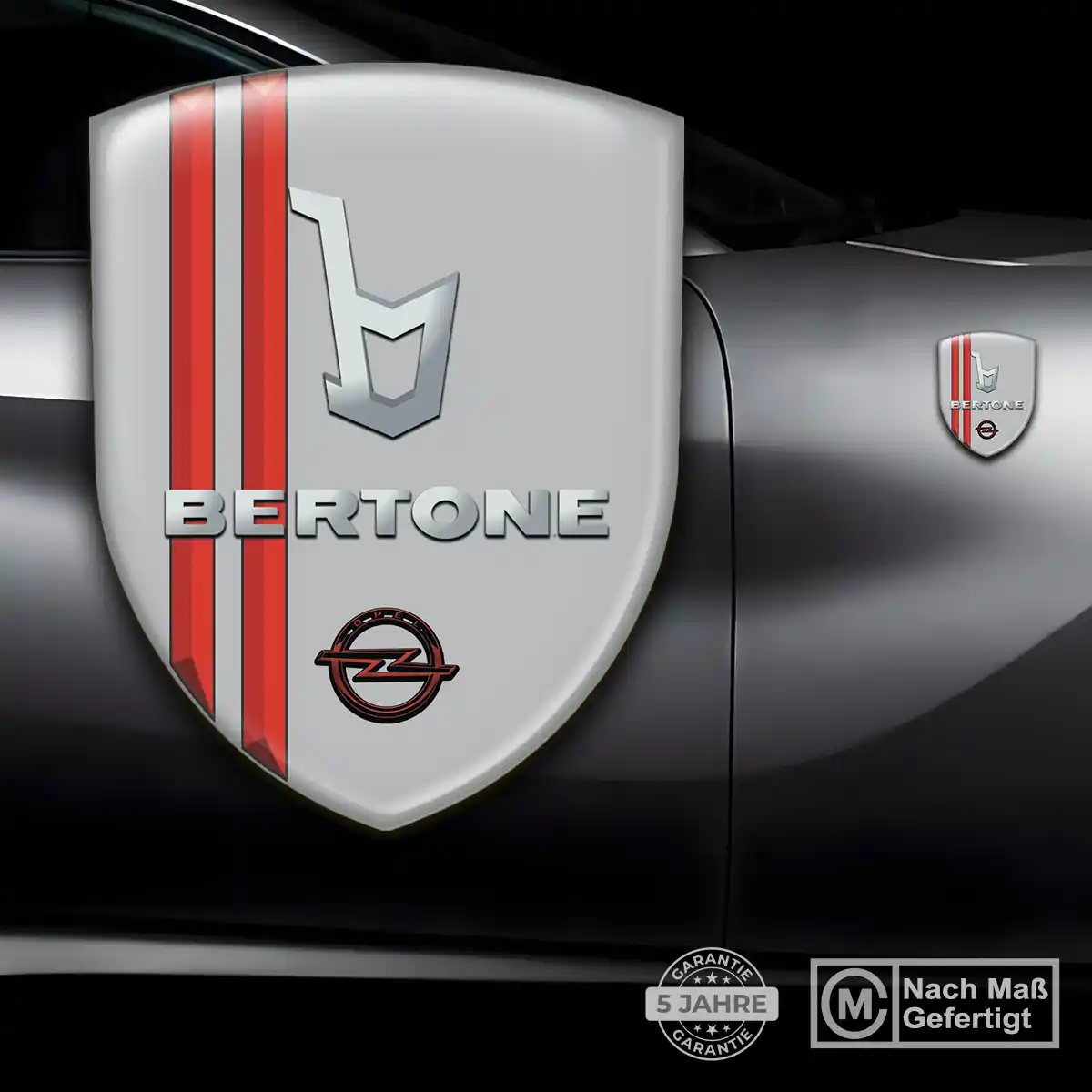 Opel Aufkleber Embleme Silikon Auto Hochwertiges Harz
