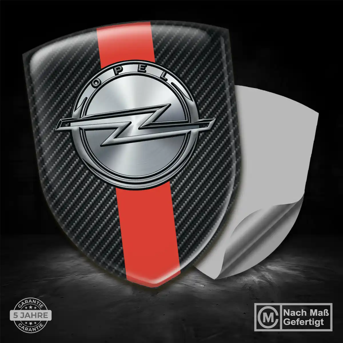Opel Aufkleber Embleme Silikon Auto Luxus-Edition
