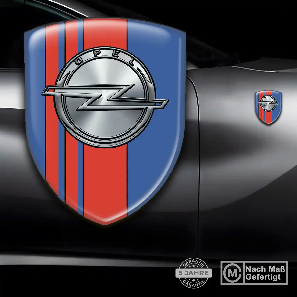 Opel Aufkleber Embleme Silikon Auto Tuningfahrzeug