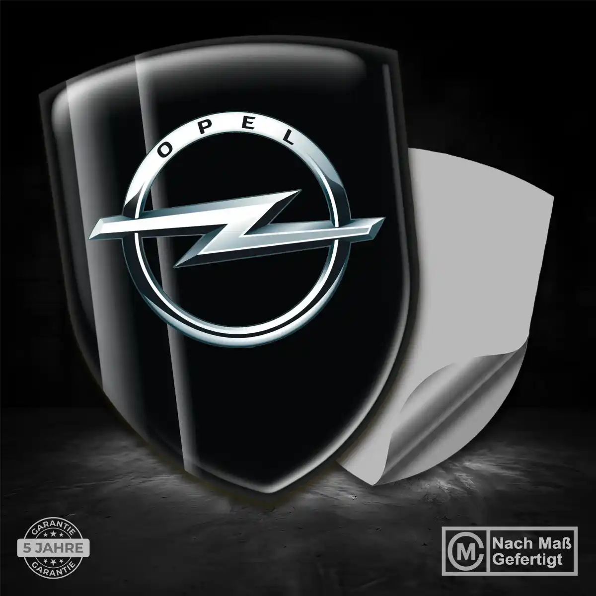 Opel Aufkleber Embleme Silikon Edles Design