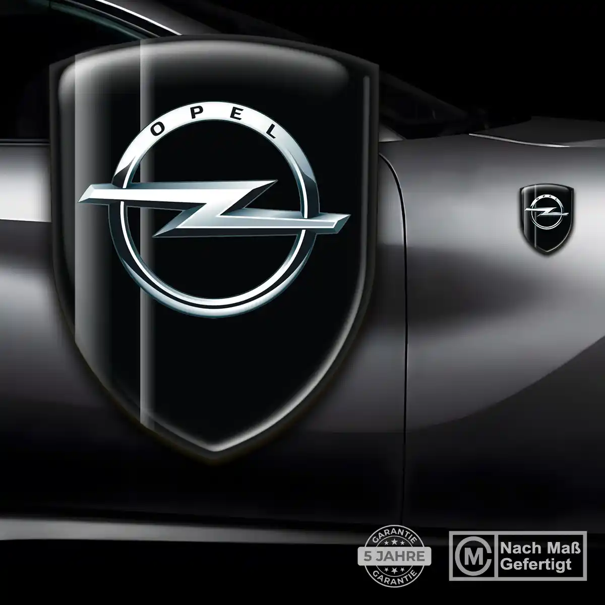 Opel Aufkleber Embleme Silikon Edles Design