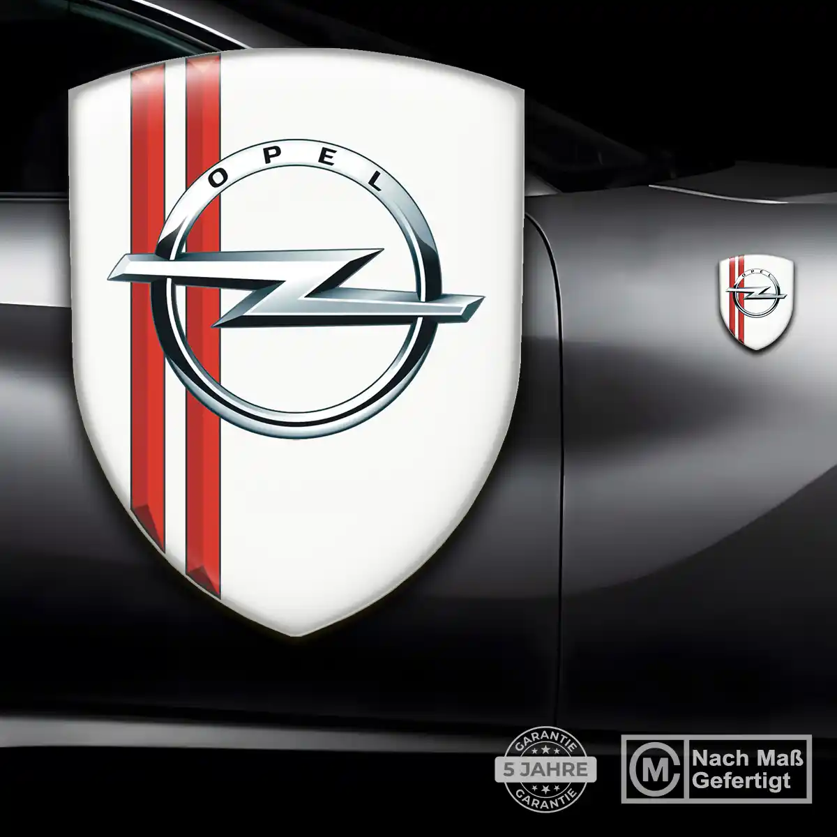 Opel Aufkleber Embleme Silikon Exterieurdesign