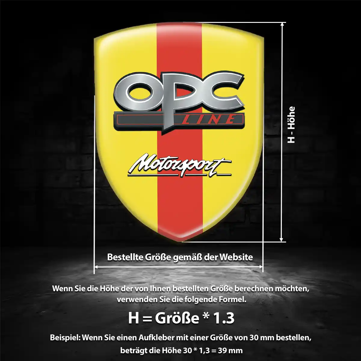 Opel Aufkleber Embleme Silikon Hochwertiges Harz