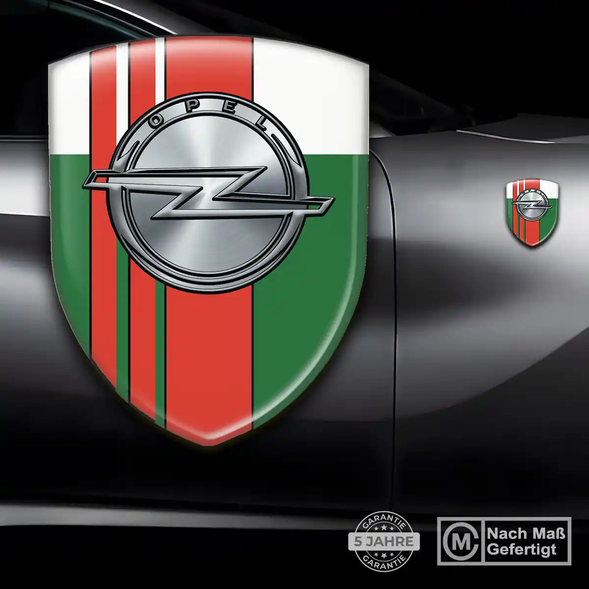 Opel Aufkleber Embleme Silikon Luxus-Edition