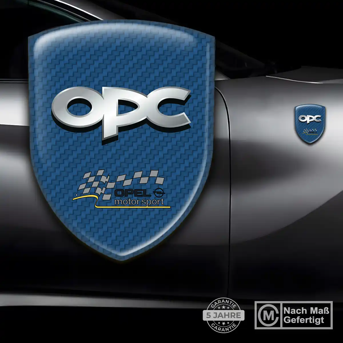 Opel Aufkleber Embleme Silikon Premium-Edition