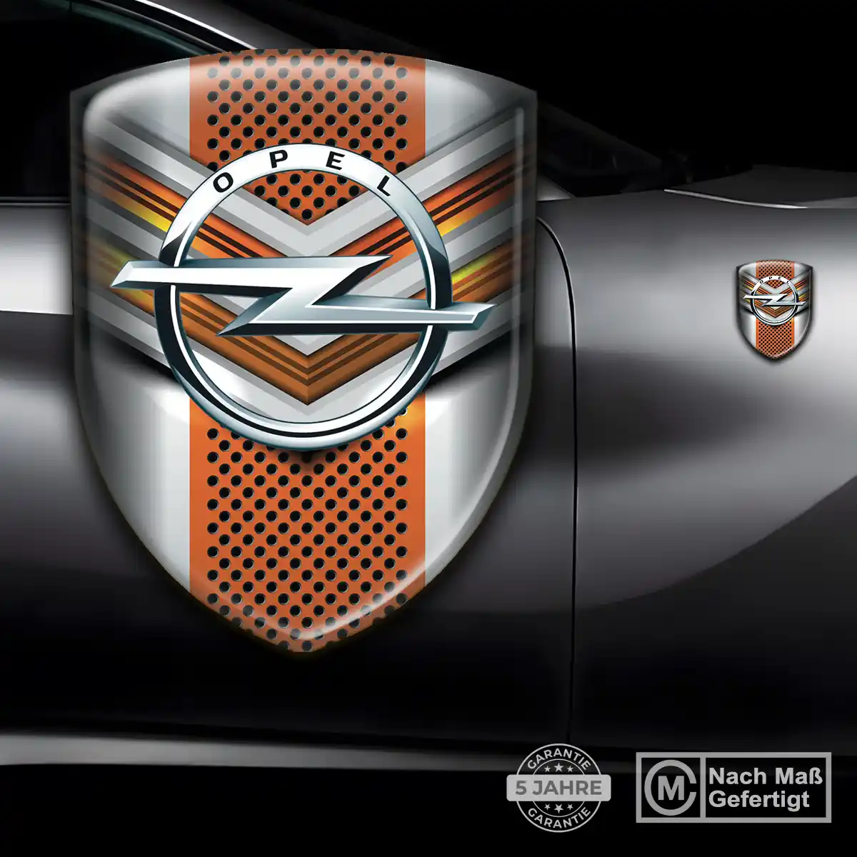 Opel Aufkleber Embleme Silikon Stilvolles Design
