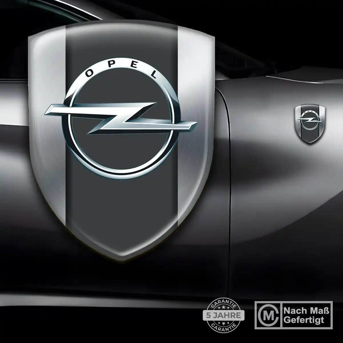 Opel Aufkleber Interieurdesign