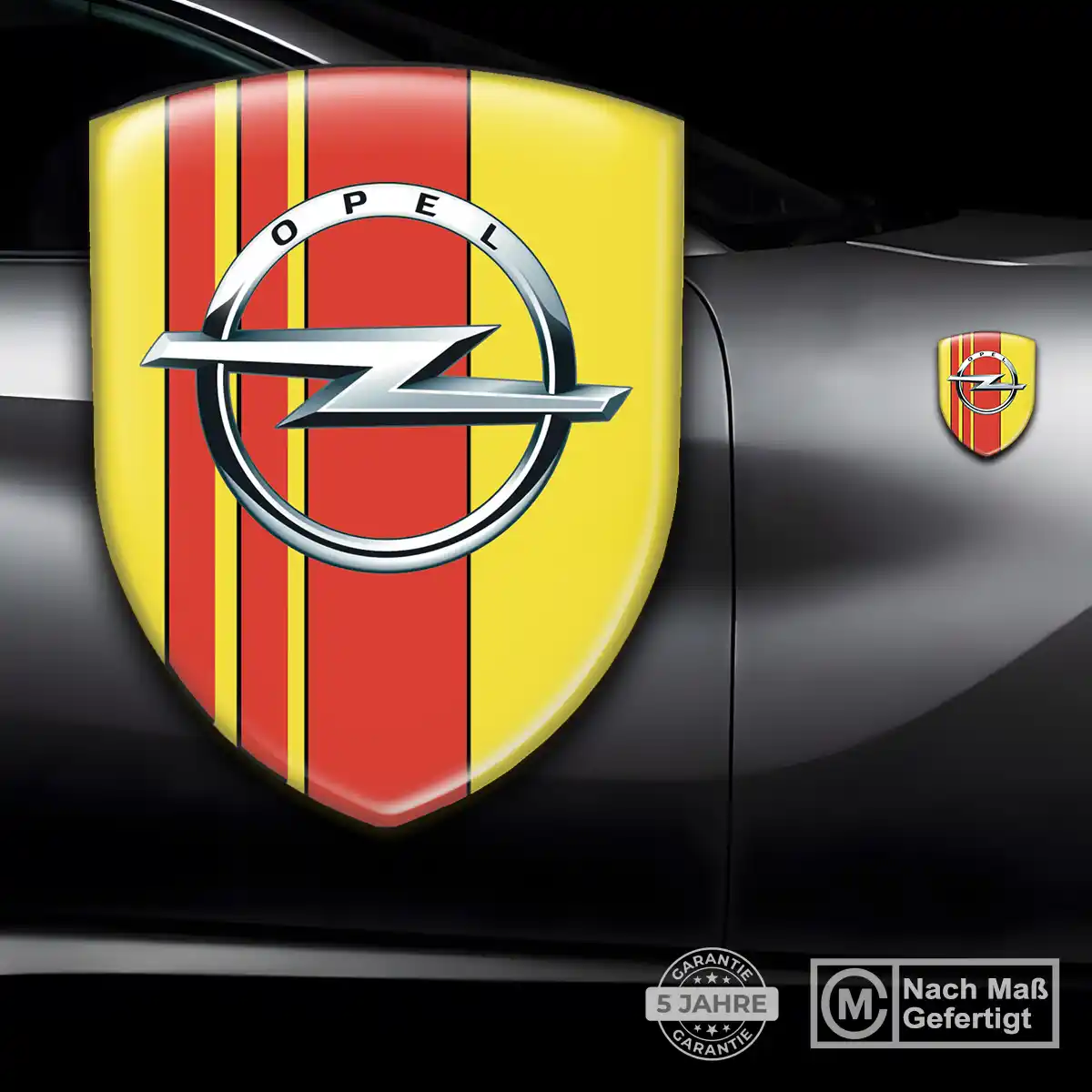 Opel Aufkleber Silikon Embleme Edles Design