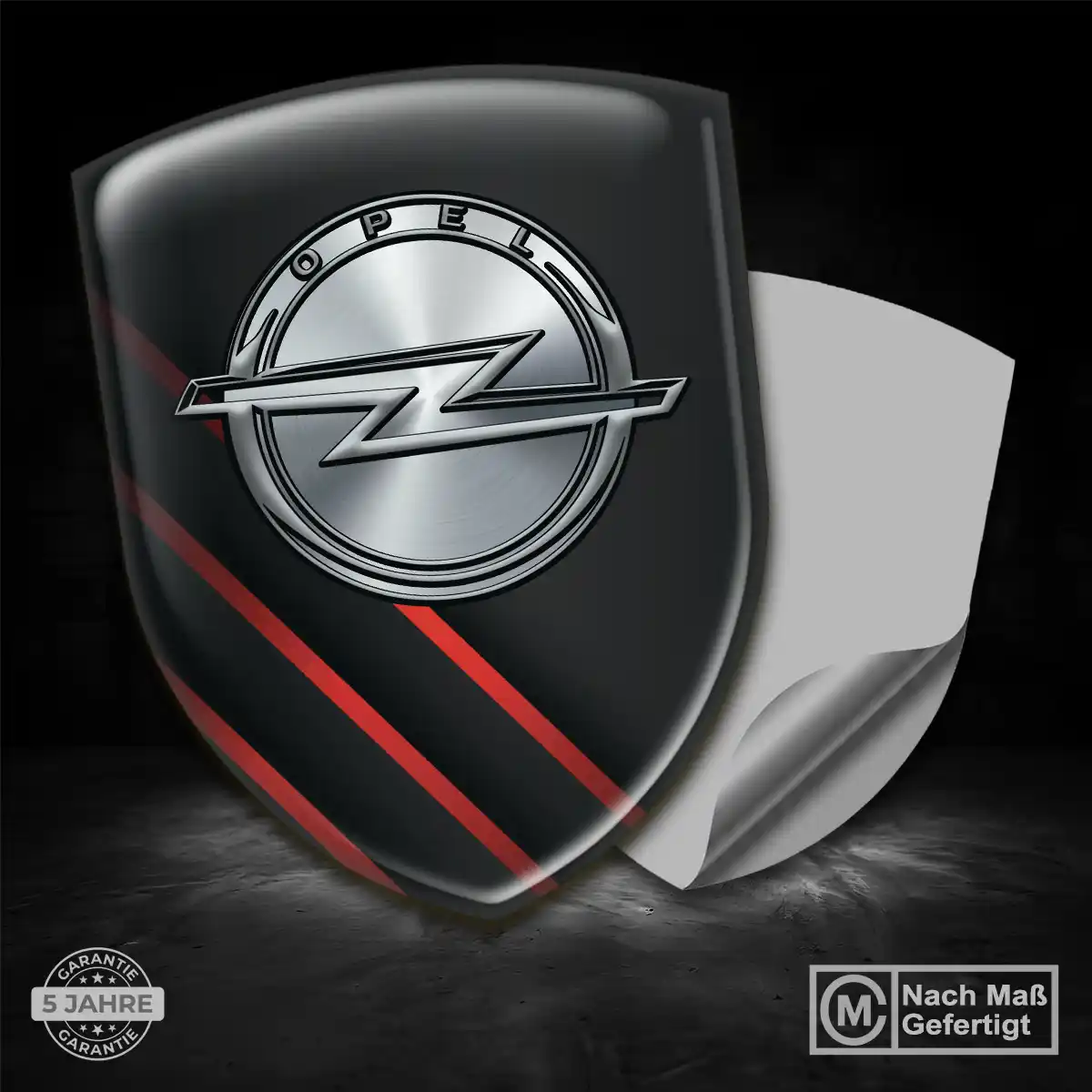 Opel Aufkleber Silikon Embleme Elegantes Design