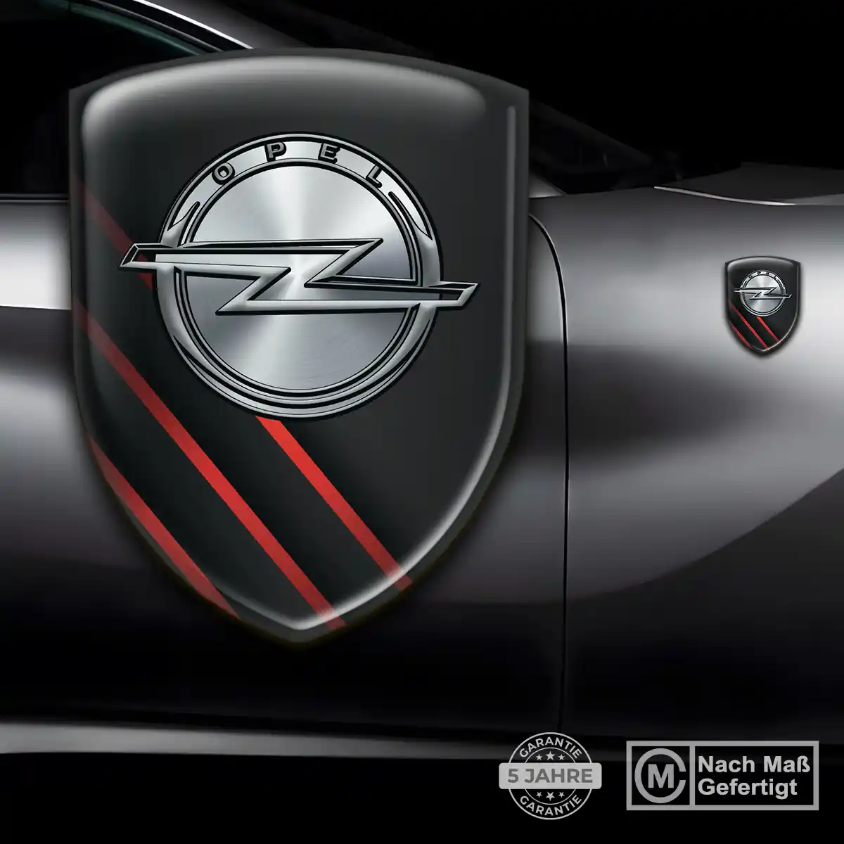 Opel Aufkleber Silikon Embleme Elegantes Design