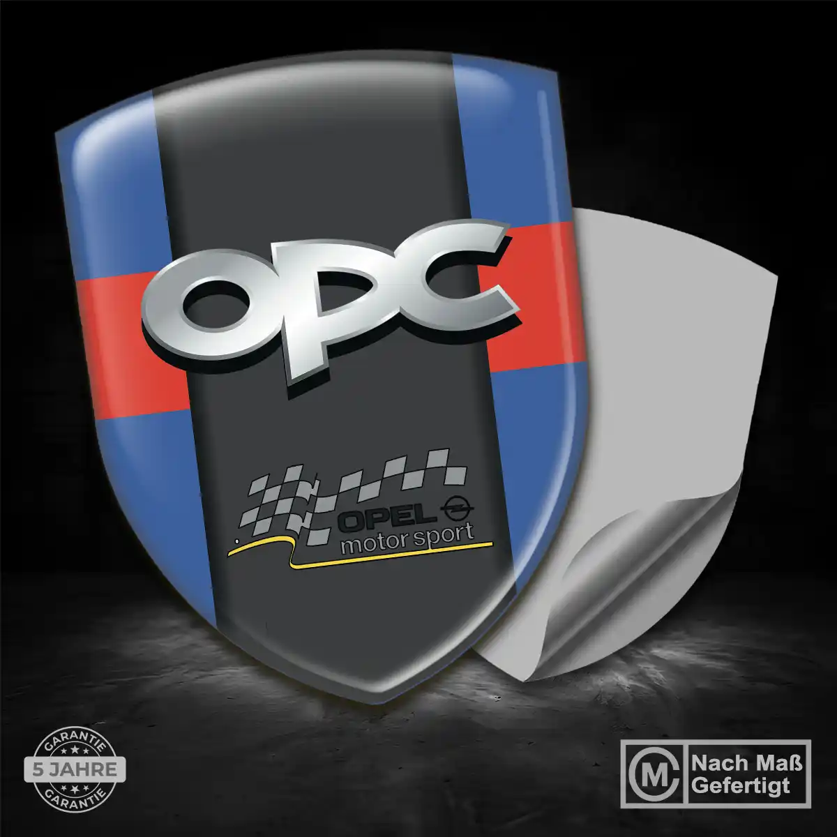 Opel Aufkleber Silikon Embleme Limitierte Auflage