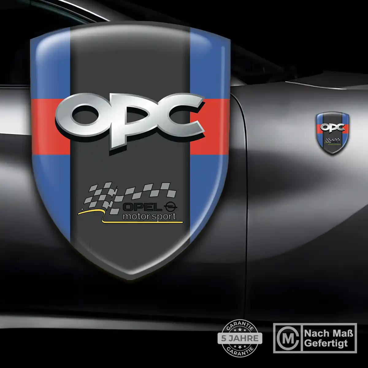 Opel Aufkleber Silikon Embleme Limitierte Auflage