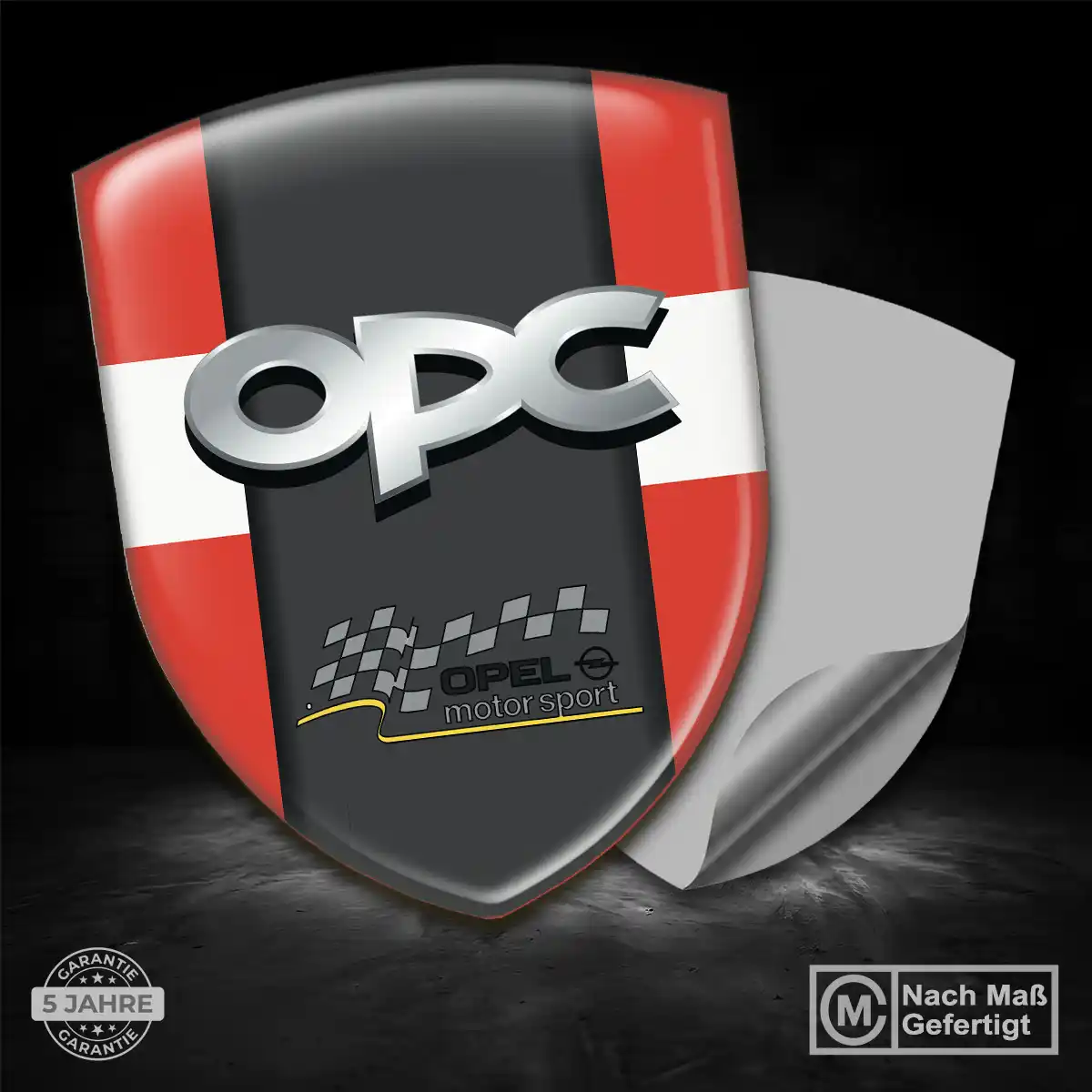 Opel Aufkleber Wappen Ausdrucksstarkes Design