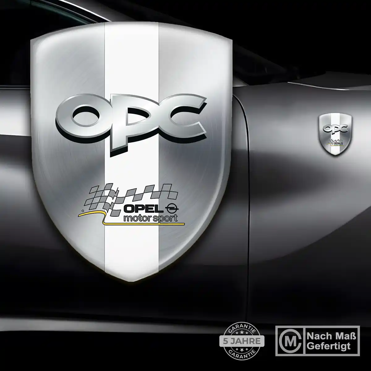 Opel Aufkleber Wappen Auto Hochwertiges Harz