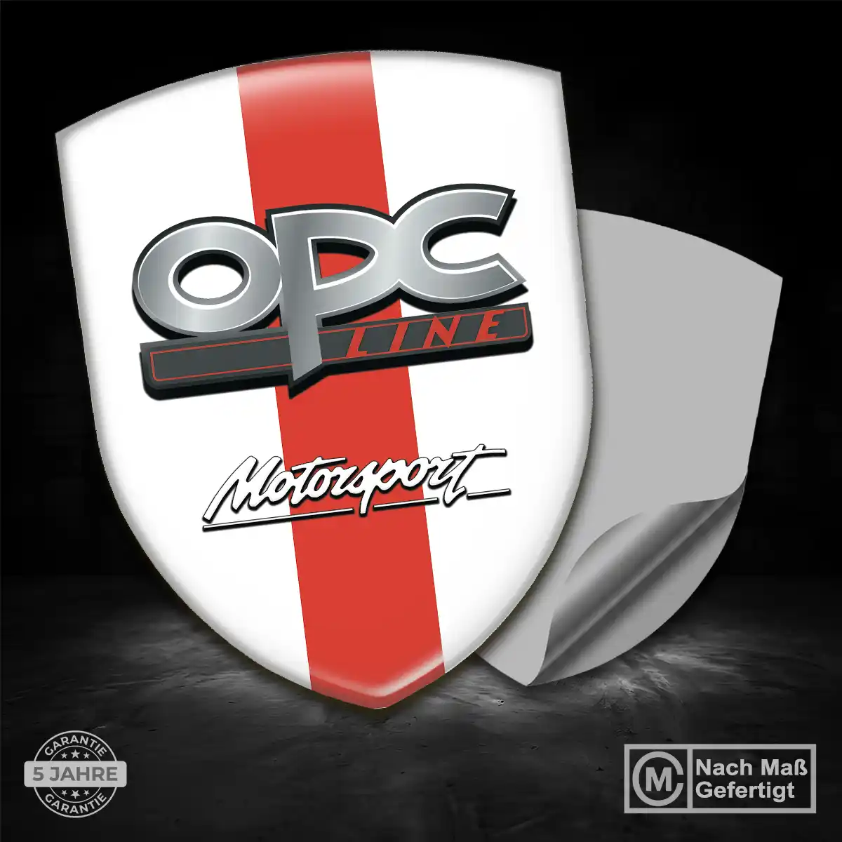 Opel Aufkleber Wappen Elegantes Design