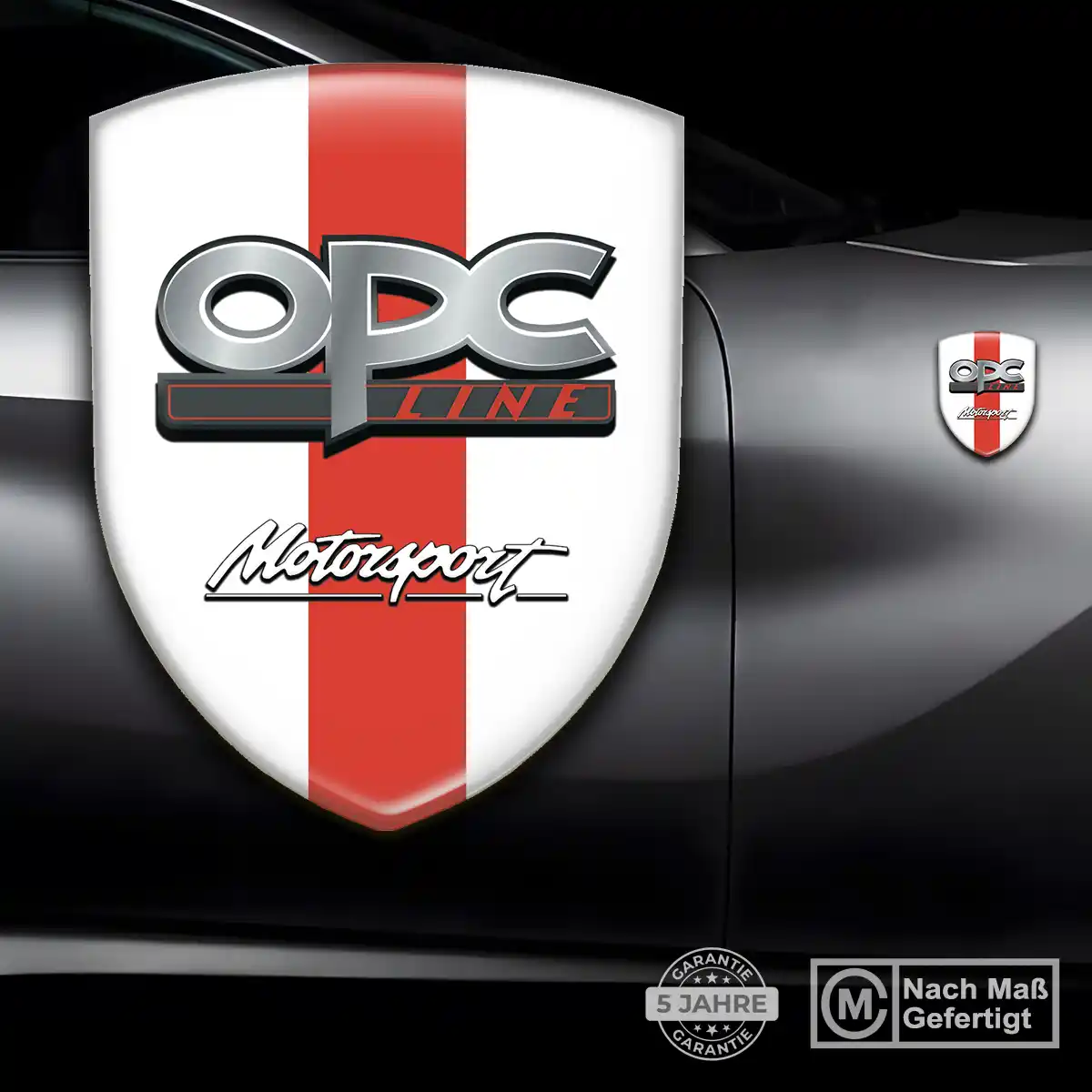 Opel Aufkleber Wappen Elegantes Design