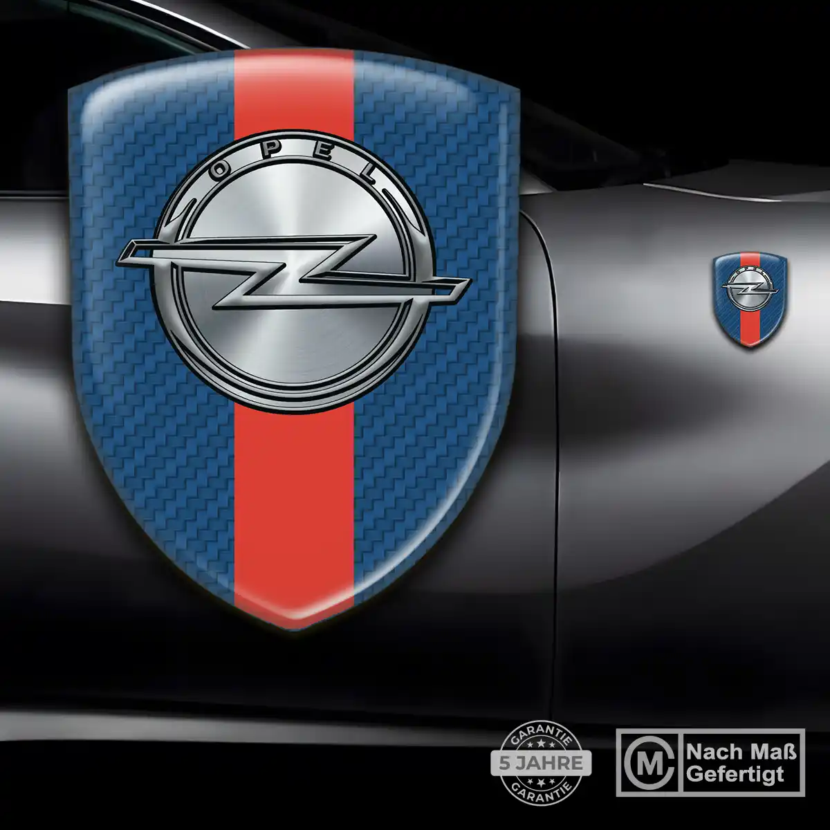 Opel Aufkleber Wappen Emblem Ausdrucksstarkes Design