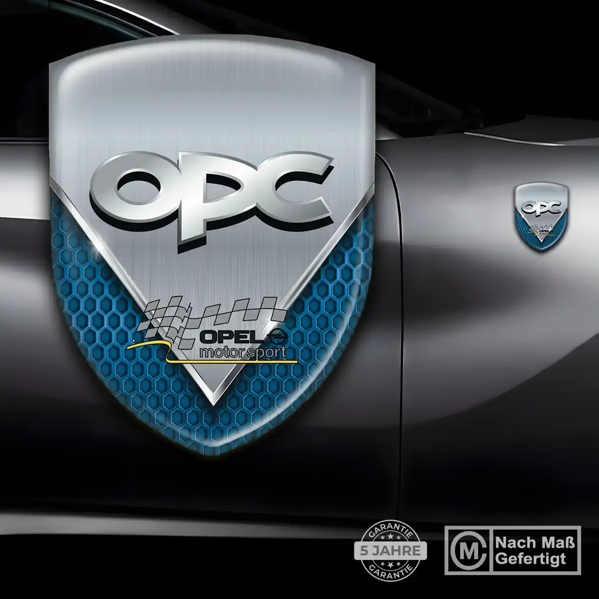 Opel Aufkleber Wappen Emblem Exterieurdesign