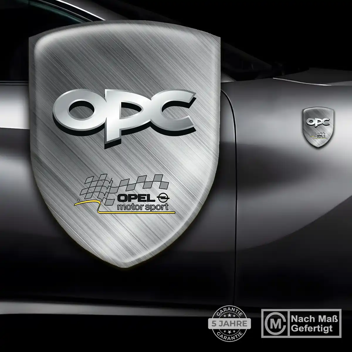 Opel Aufkleber Wappen Emblem Hochwertiges Harz