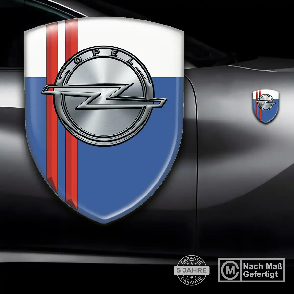 Opel Aufkleber Wappen Emblem Premium-Edition
