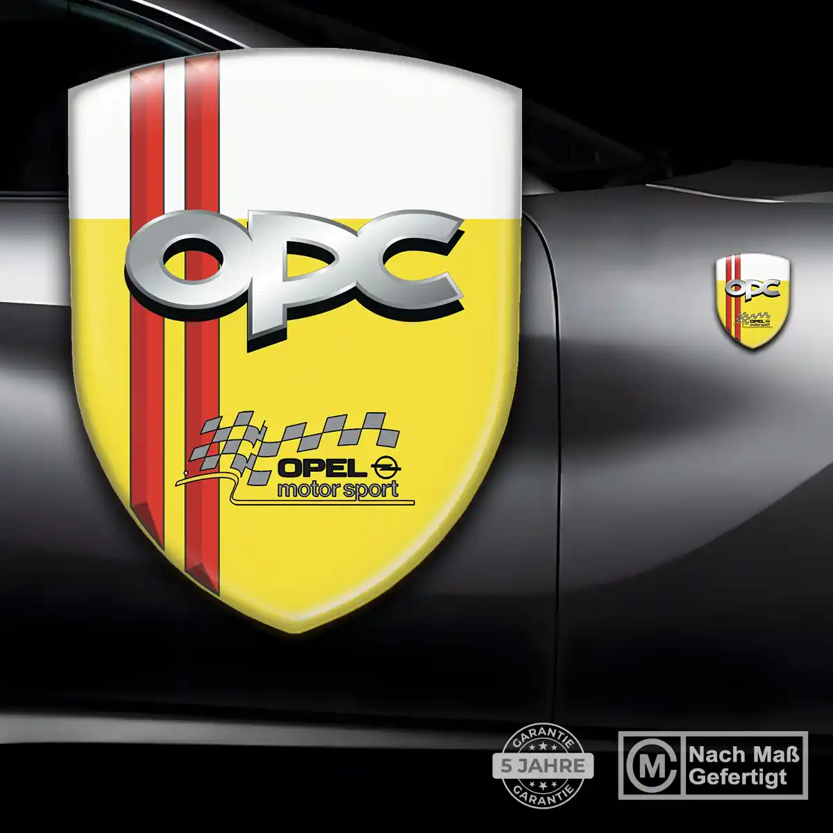 Opel Aufkleber Wappen Hochwertiges Harz