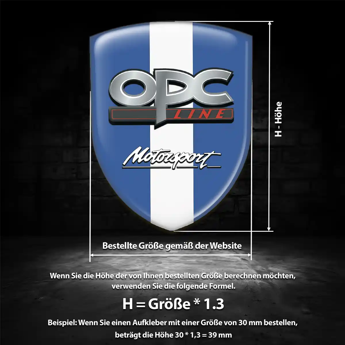 Opel Aufkleber Wappen Interieurdesign