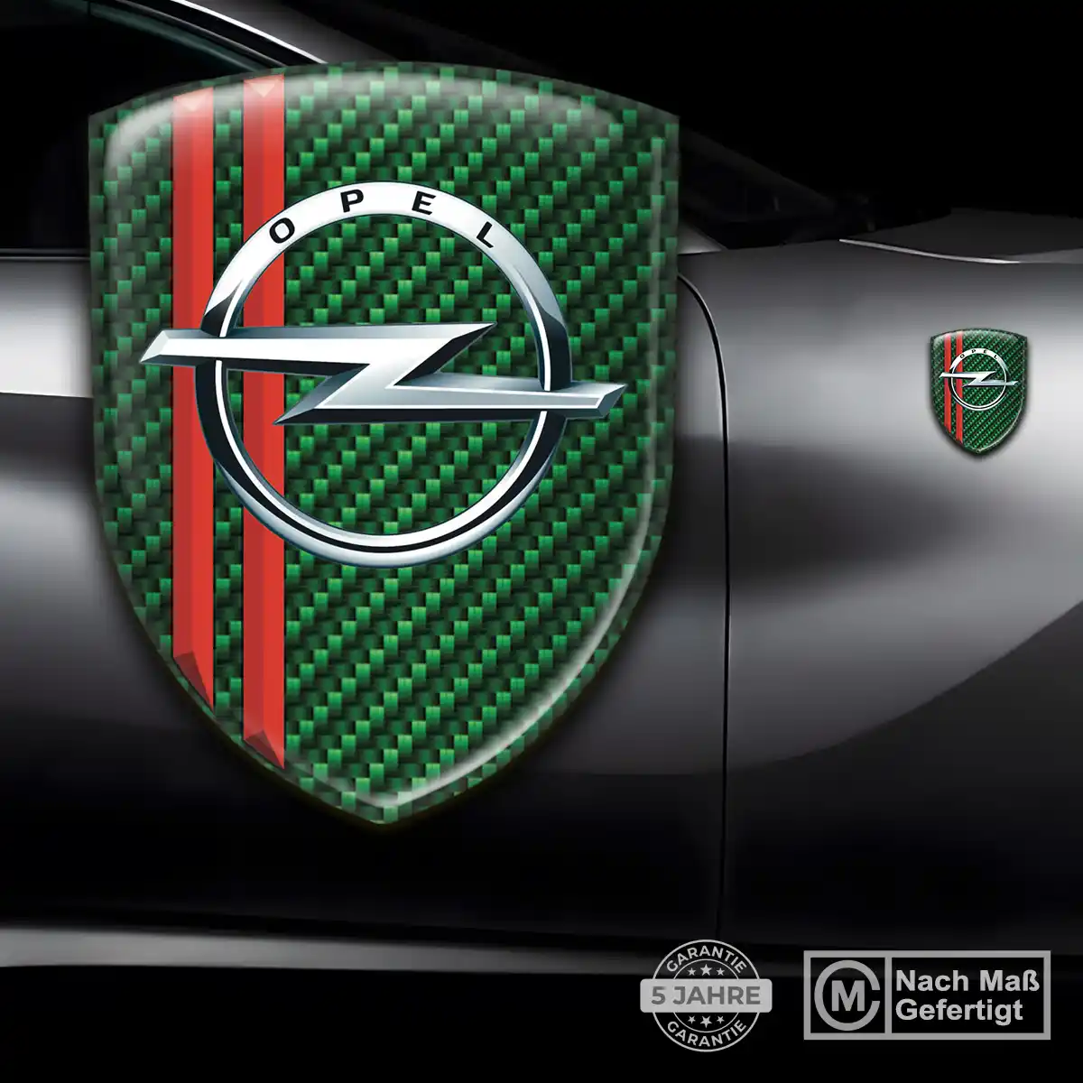 Opel Aufkleber Wappen Limitierte Auflage