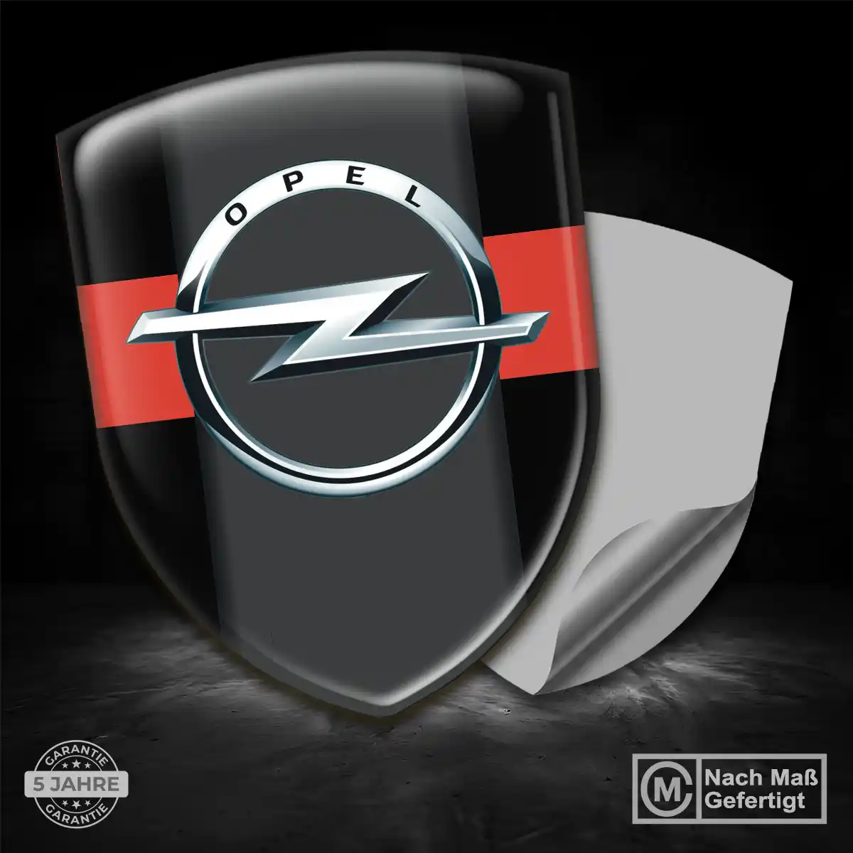 Opel Aufkleber Wappen Markenedition