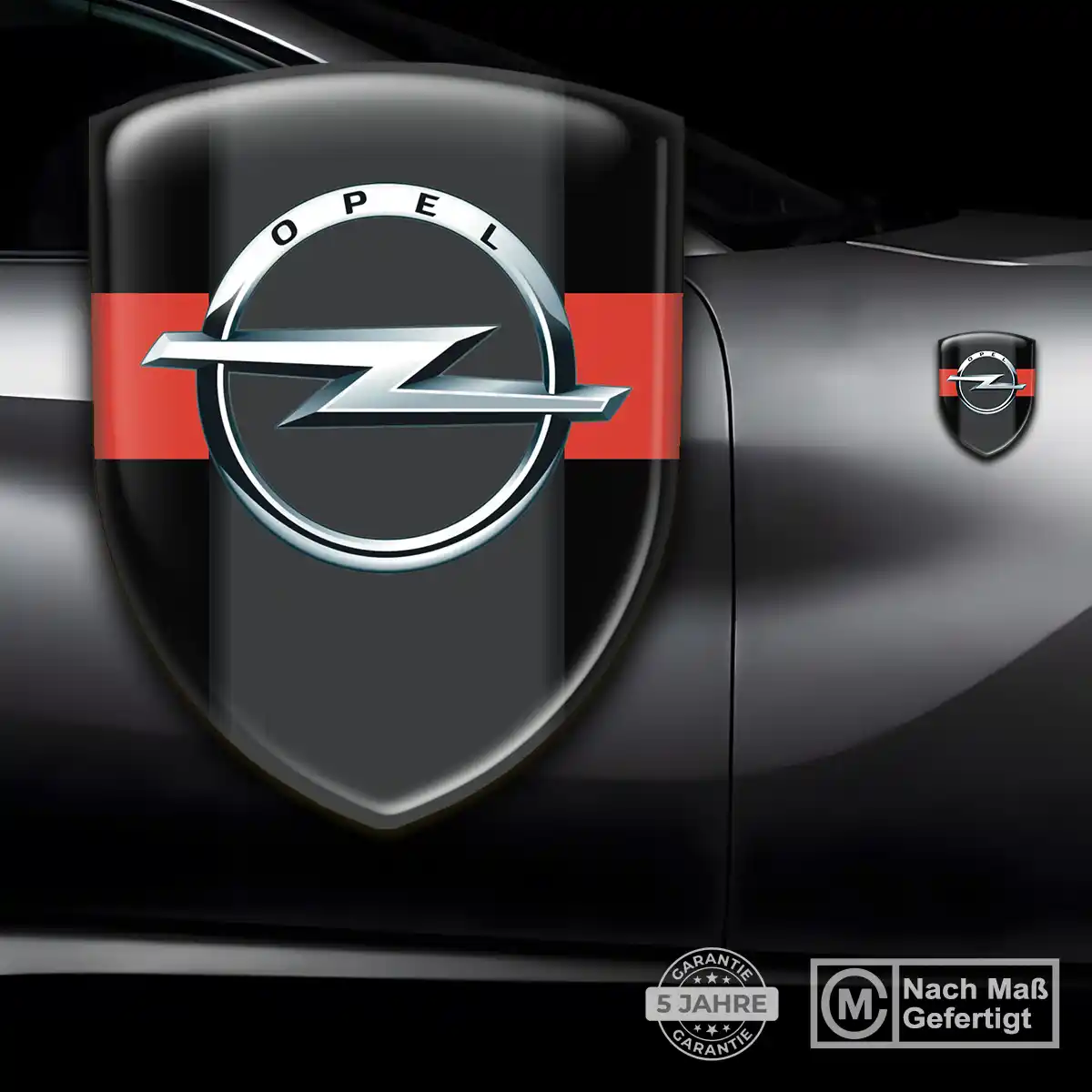 Opel Aufkleber Wappen Markenedition