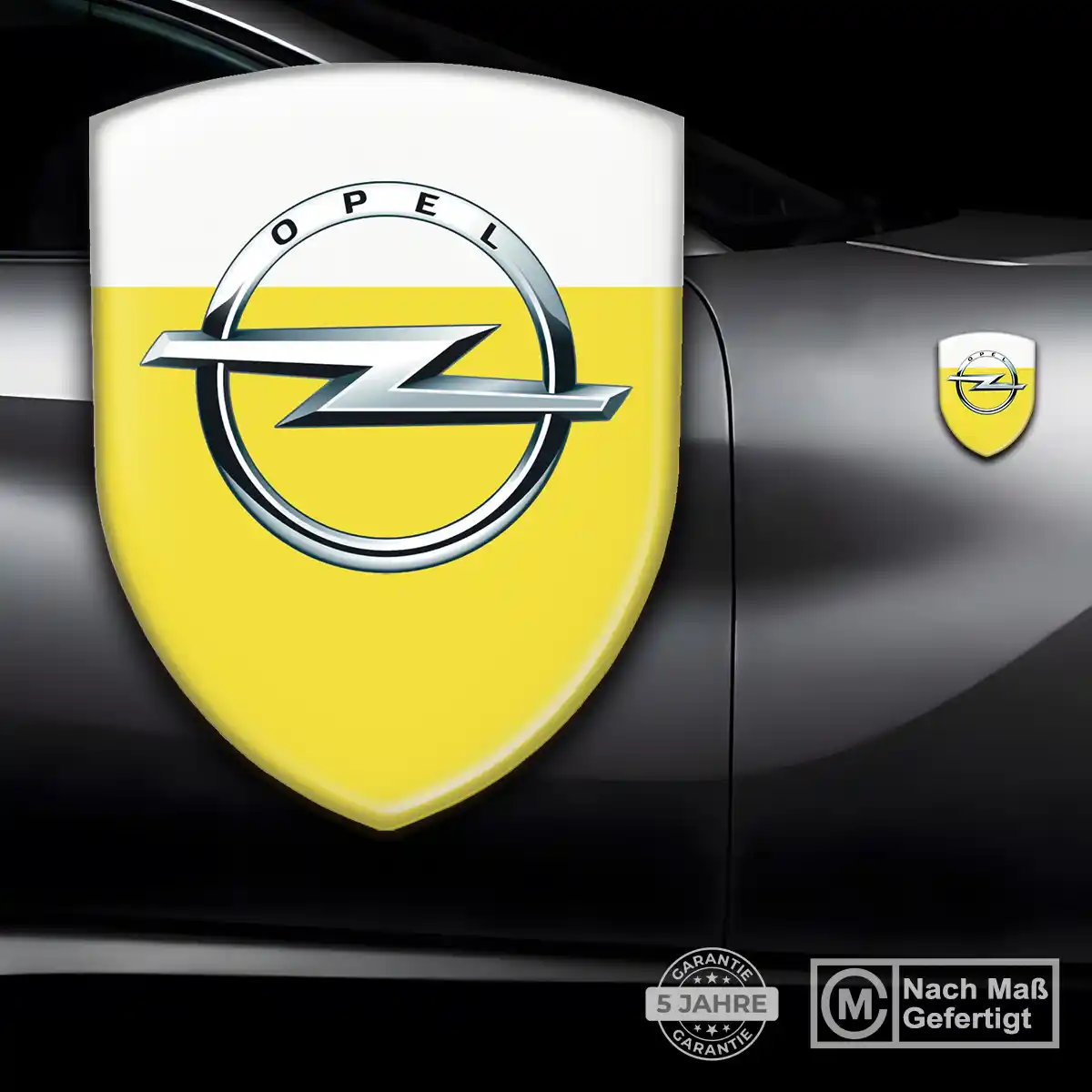 Opel Aufkleber Wappen Modernes Design