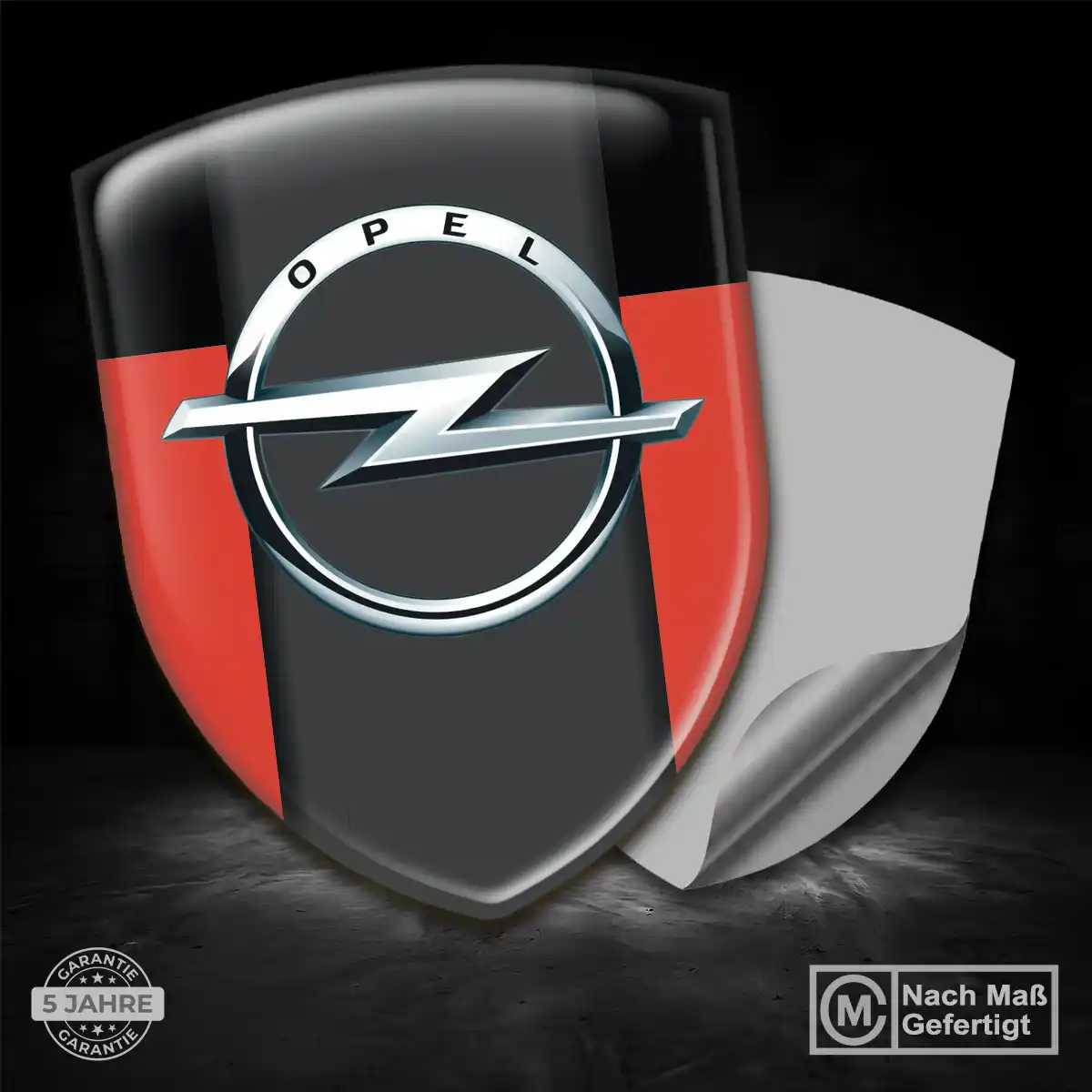 Opel Emblem Aufkleber Ausdrucksstarkes Design