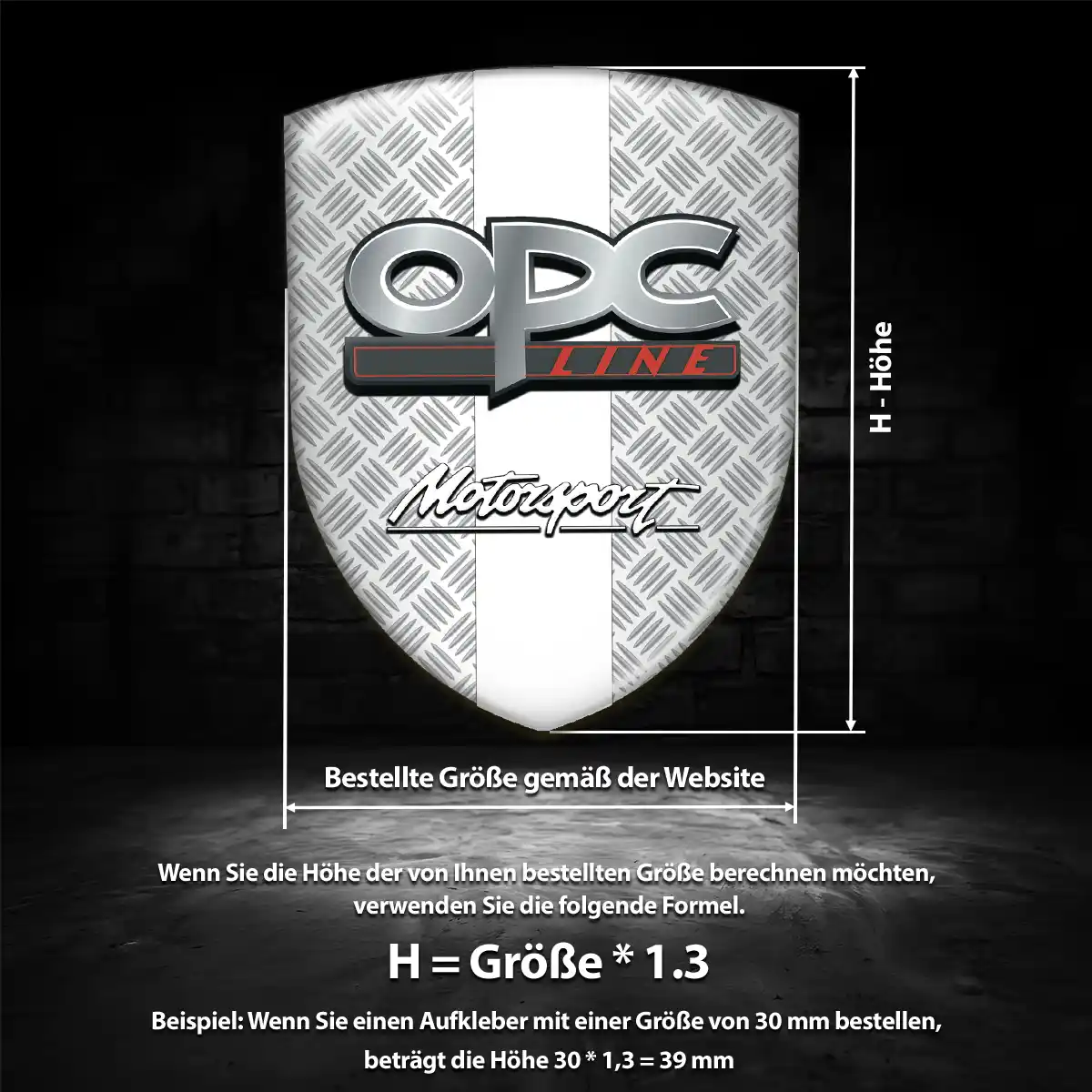 Opel Emblem Aufkleber Auto Hochwertiges Harz