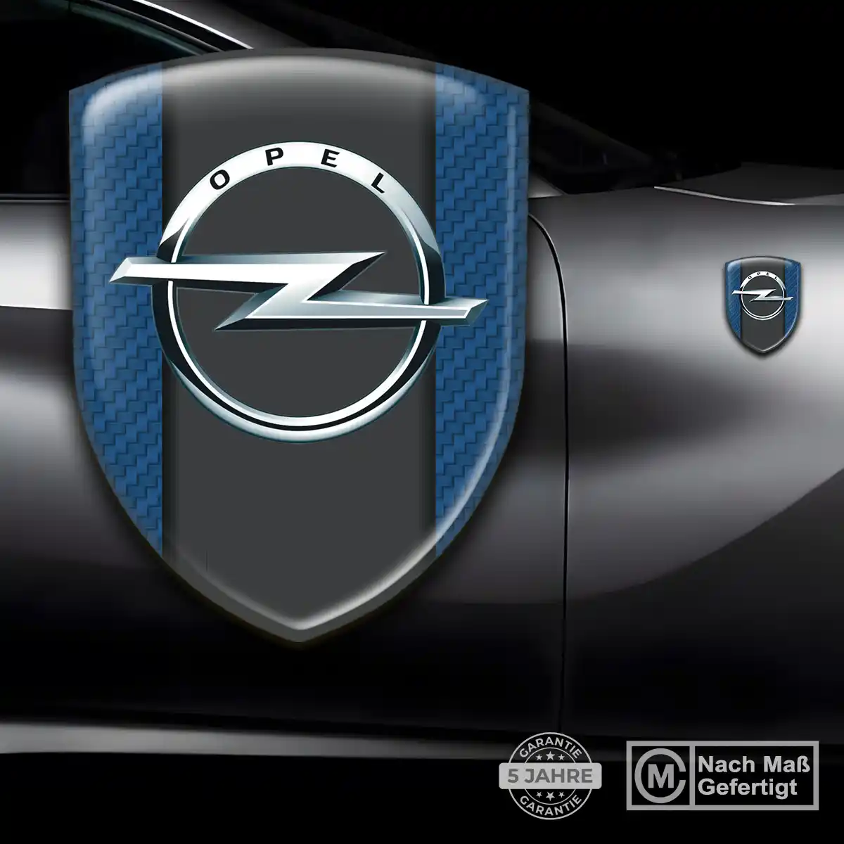 Opel Emblem Aufkleber Auto Markenedition