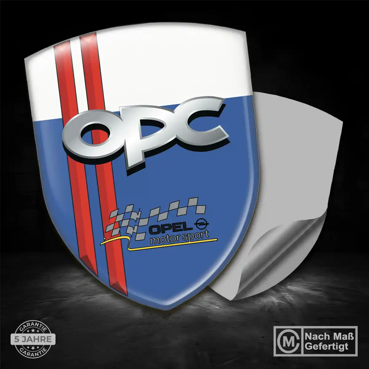 Opel Emblem Aufkleber Auto Premium-Edition