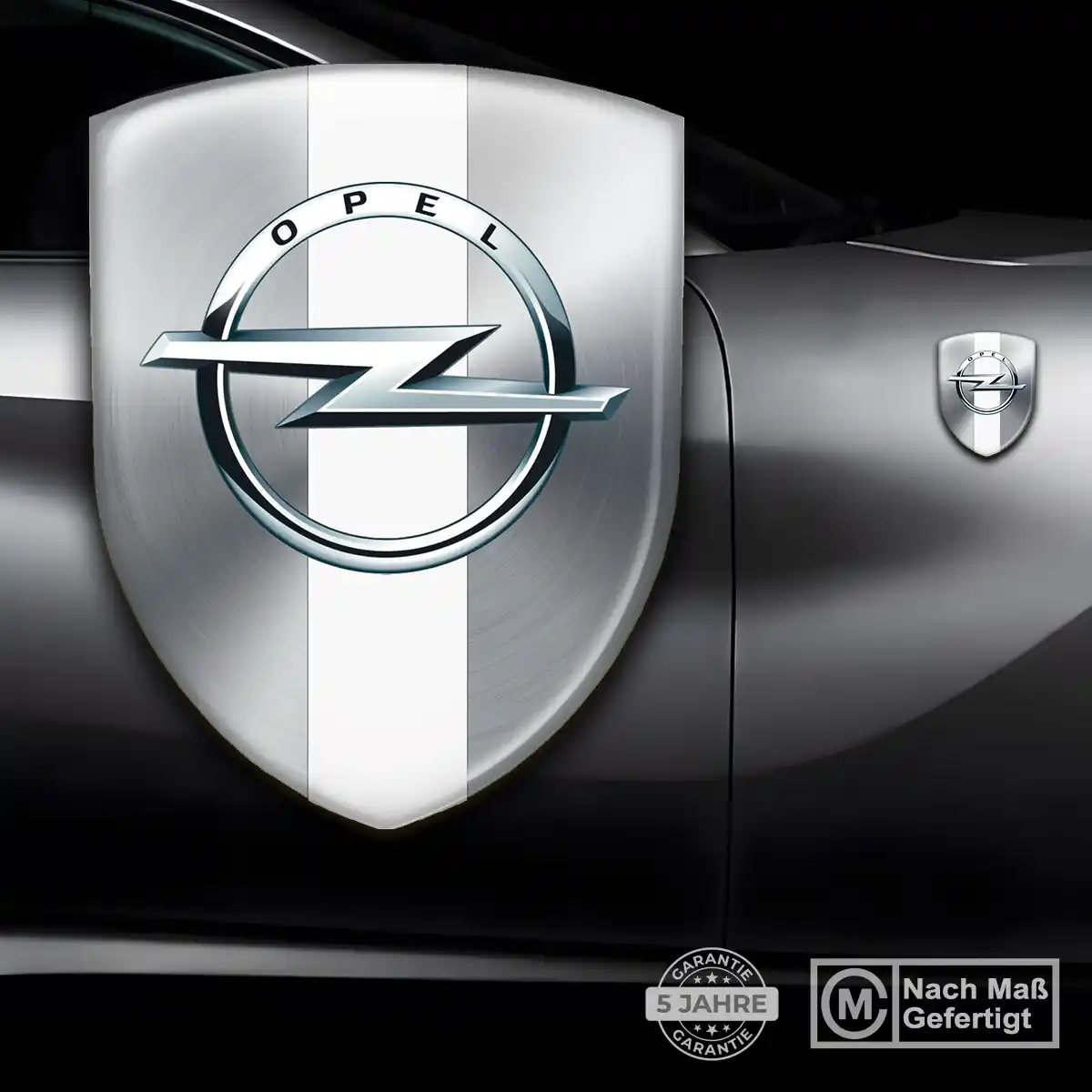 Opel Emblem Aufkleber Edles Design