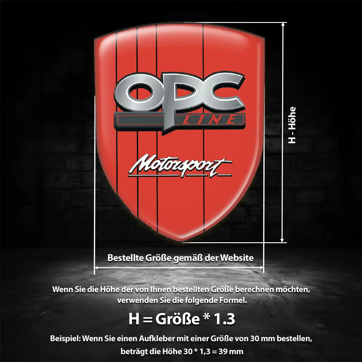 Opel Emblem Aufkleber Hohe Qualität