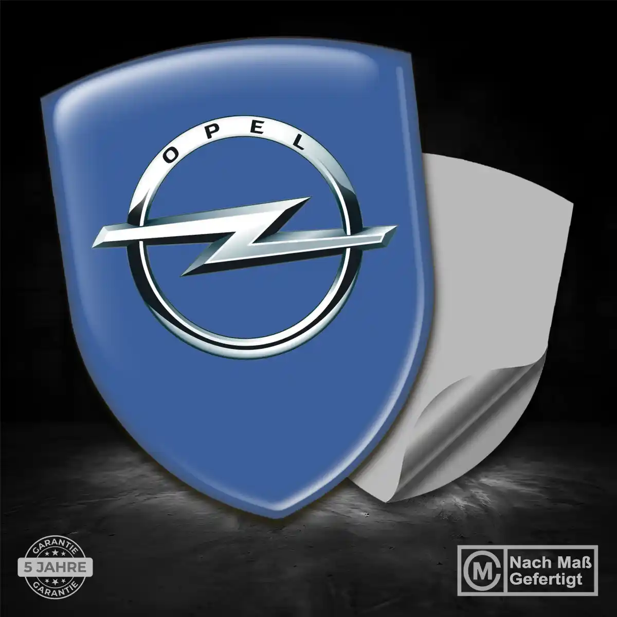 Opel Emblem Aufkleber Interieurdesign