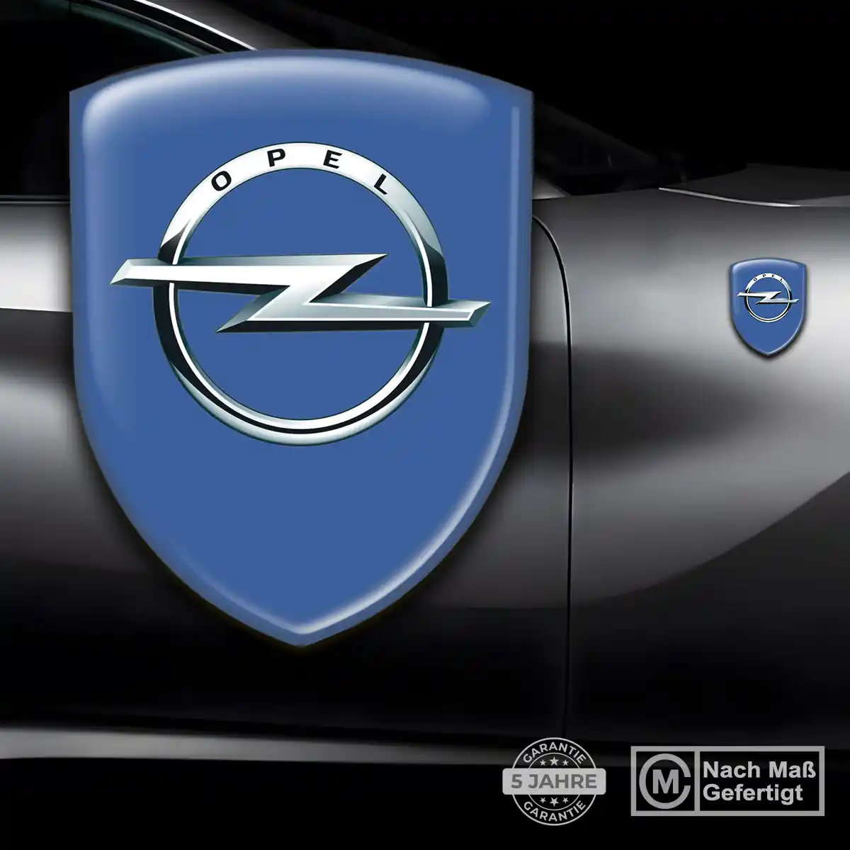 Opel Emblem Aufkleber Interieurdesign