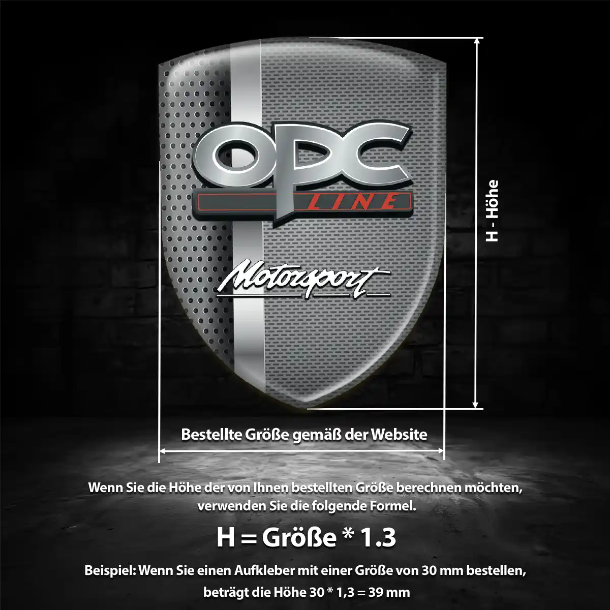 Opel Emblem Aufkleber Modernes Design