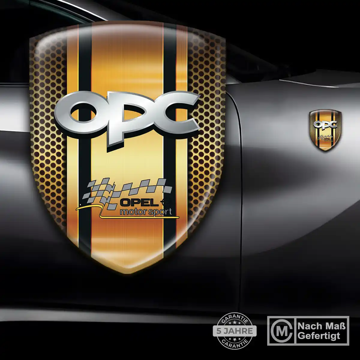 Opel Emblem Aufkleber Wappen Auto Hochwertiges Harz