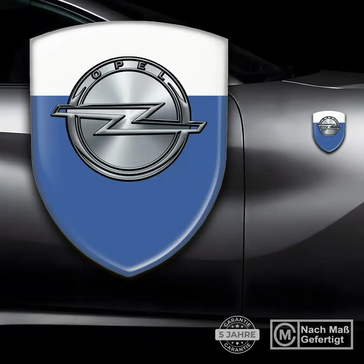Opel Emblem Aufkleber Wappen Auto Luxus-Edition