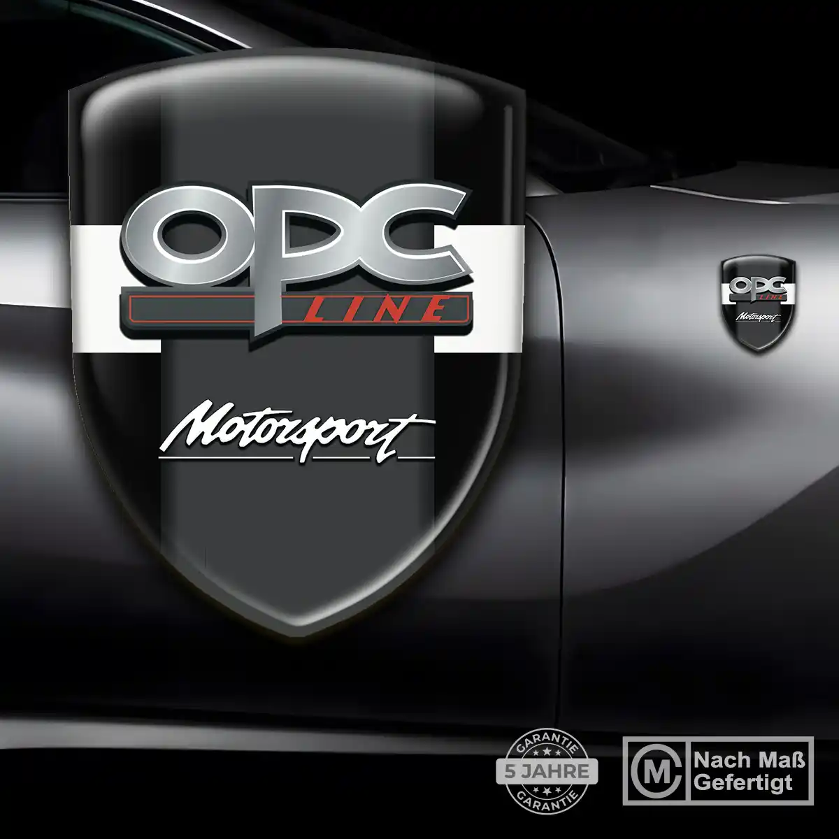 Opel Emblem Aufkleber Wappen Auto Premium-Edition