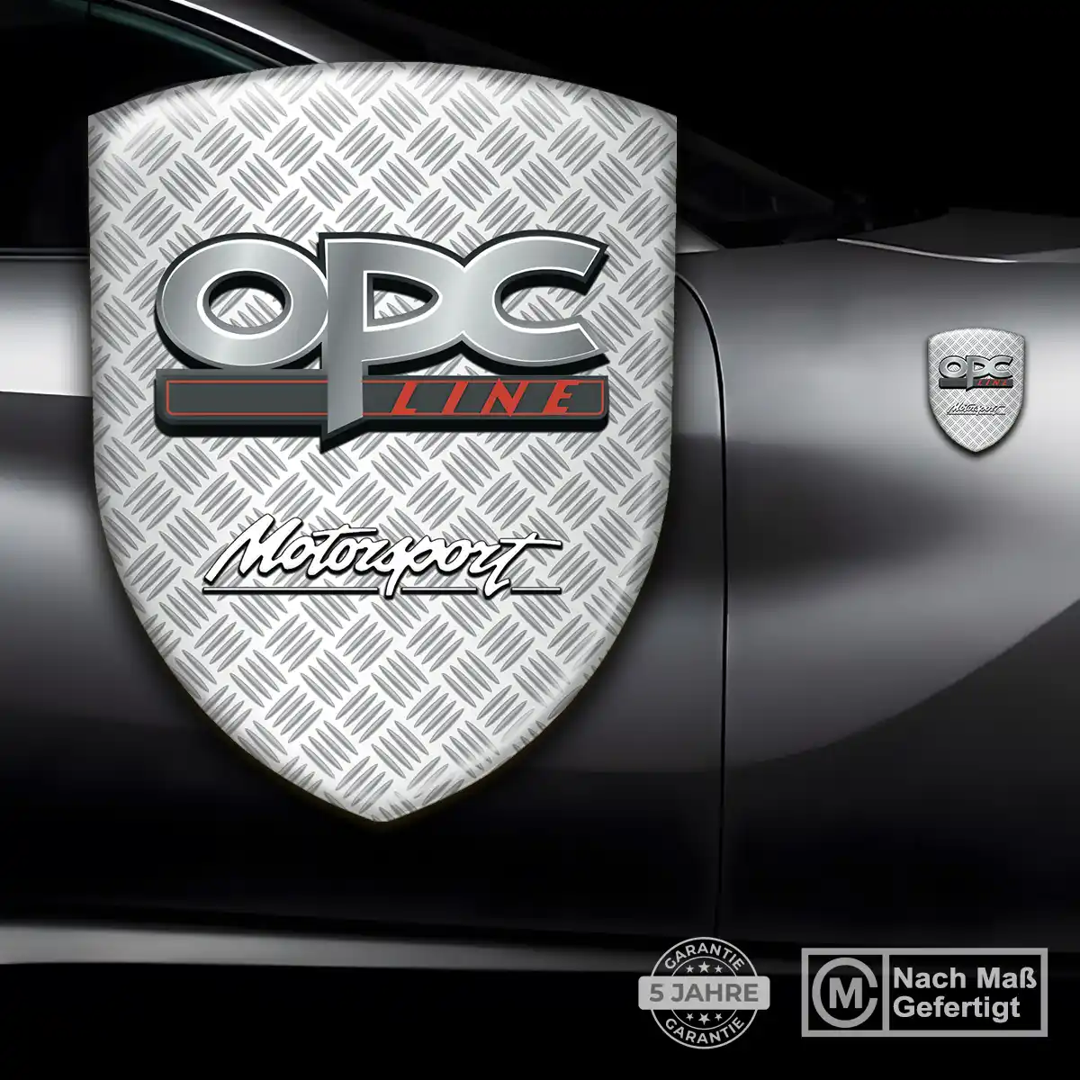 Opel Emblem Aufkleber Wappen Edles Design
