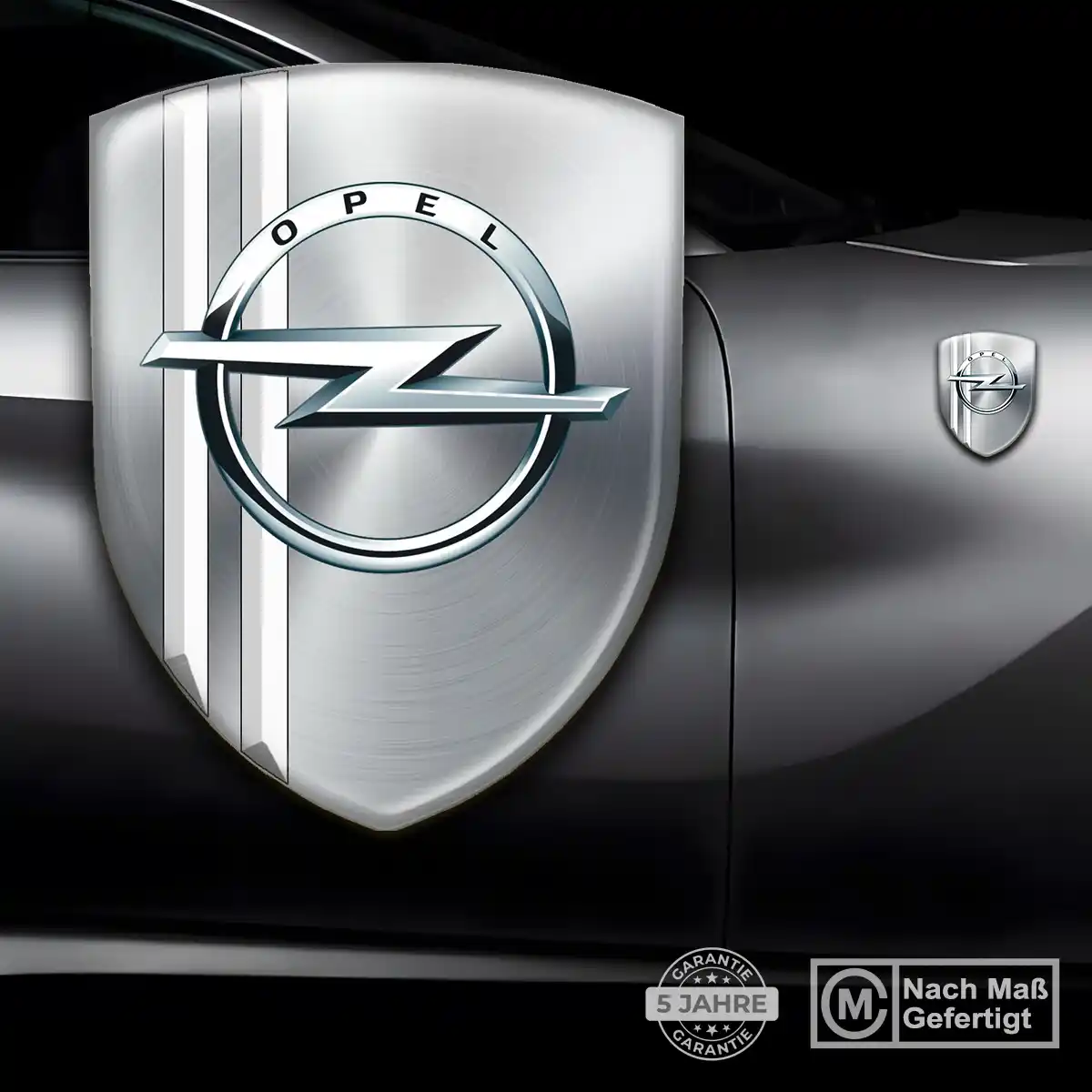Opel Emblem Aufkleber Wappen Elegantes Design